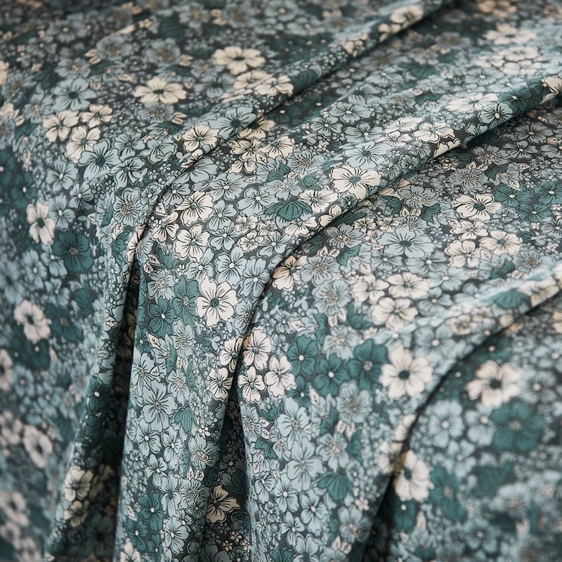 Printed Cypress Bloom Sheet Set