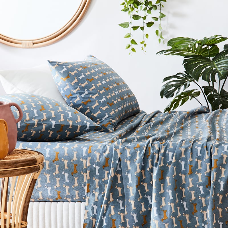 Printed Dachshund Sheet Set