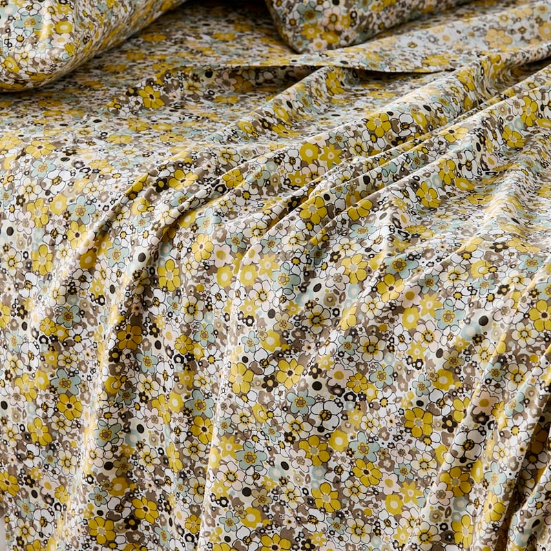 Printed Fresh Bloom Sheet Set