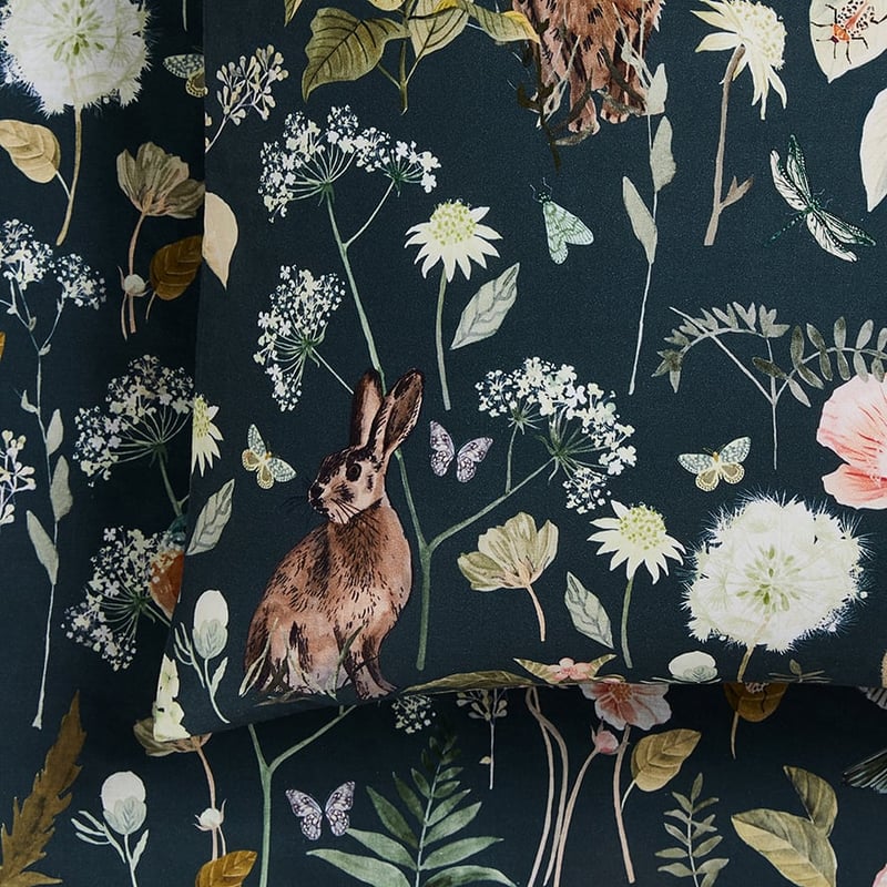 Printed Secret Garden Sheet Set