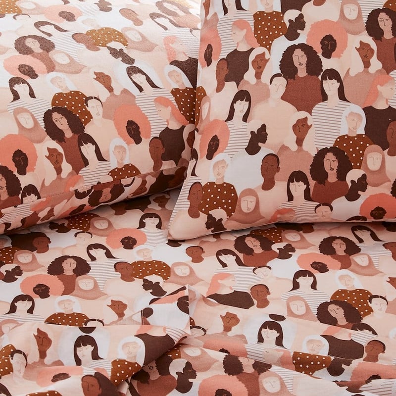 Printed Sisterhood Sheet Set