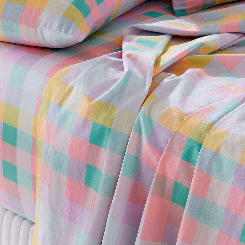 Printed Sorbet Check Sheet Set