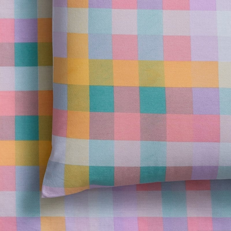Printed Sorbet Check Sheet Set