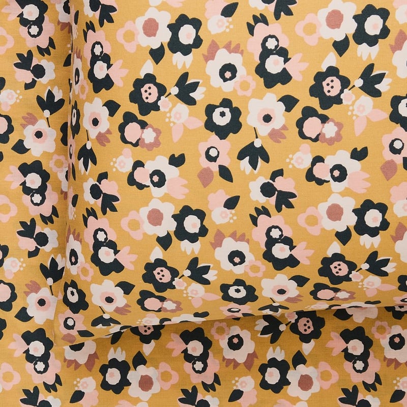 Printed Spice Floral Sheet Set
