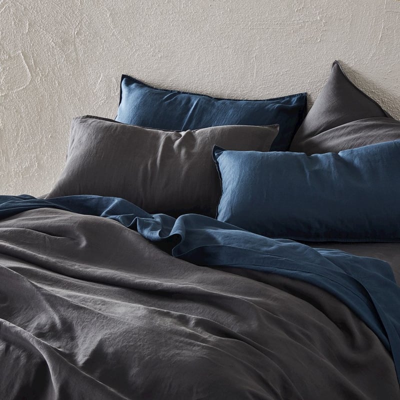 Vintage Washed Linen Old Navy Sheet Set