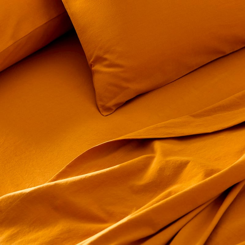 Stonewashed Cotton Chai Sheet Separates