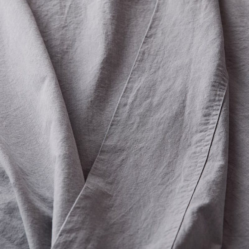 Mark Tuckey Organic Cotton Chambray Denim Sheet Set