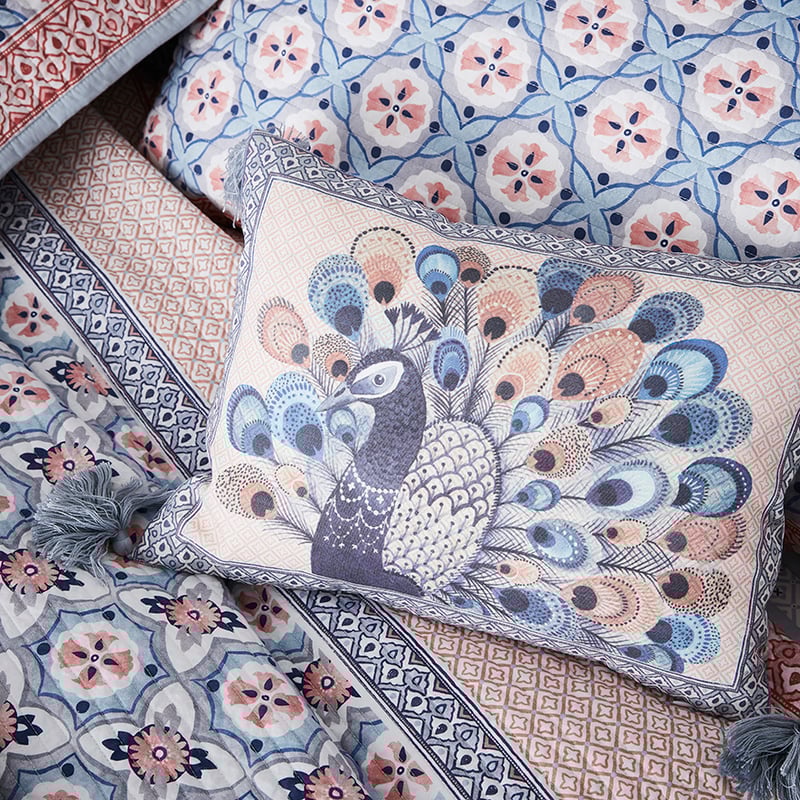 Kashmir Blue Sheet Set