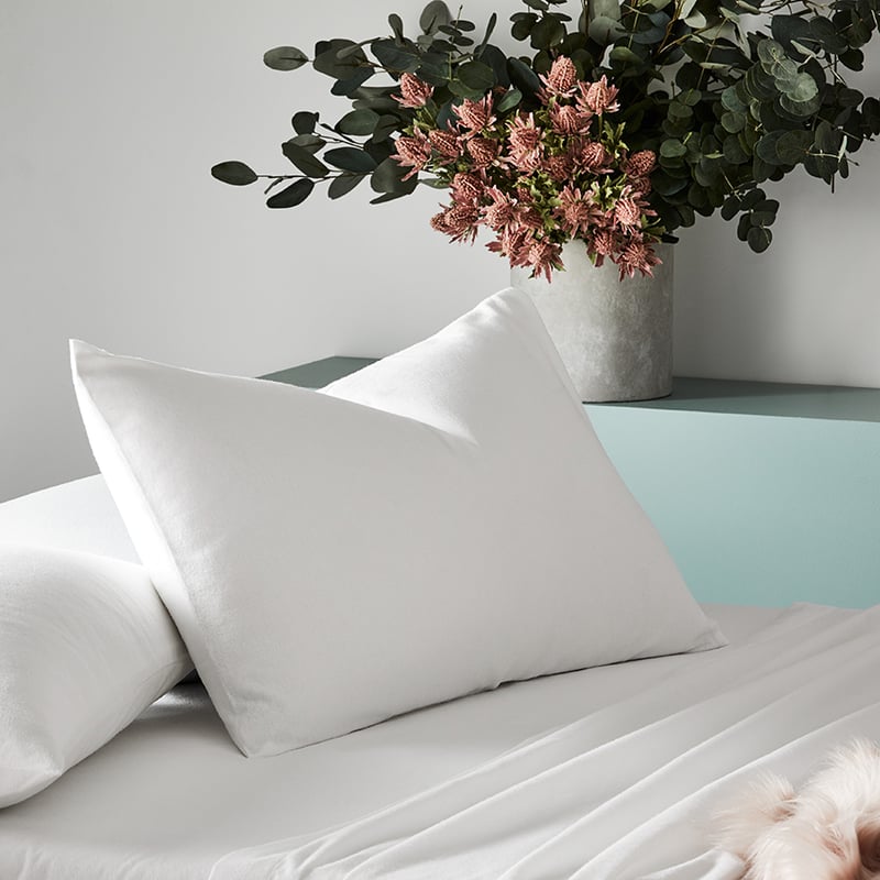 Plain Dyed Flannelette White Sheet Separates
