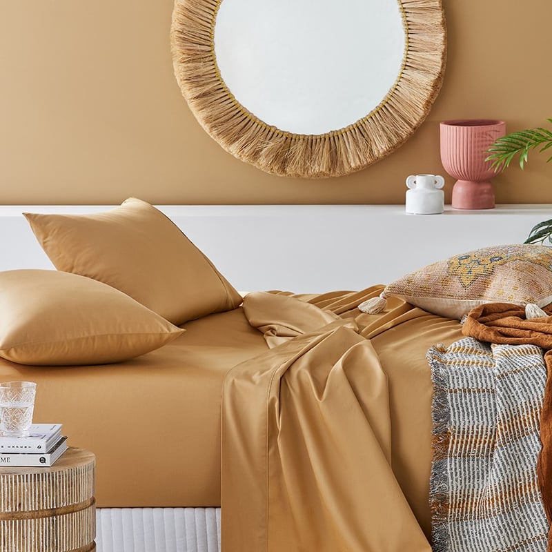 500TC Pima World's Softest Cotton Tobacco Sheet Set