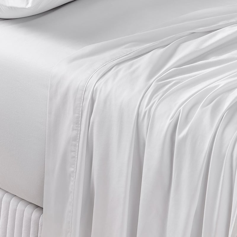 OFFLINE Worlds Softest Cotton White Sheet Set
