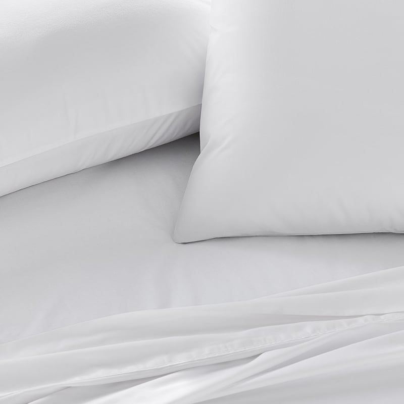 OFFLINE Worlds Softest Cotton White Sheet Set