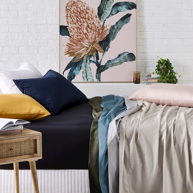 OFFLINE Worlds Softest Cotton White Sheet Set