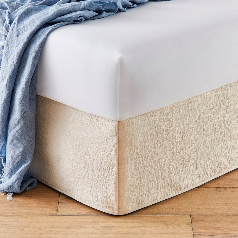 Stonewashed Cotton Quilted Sand Valance 