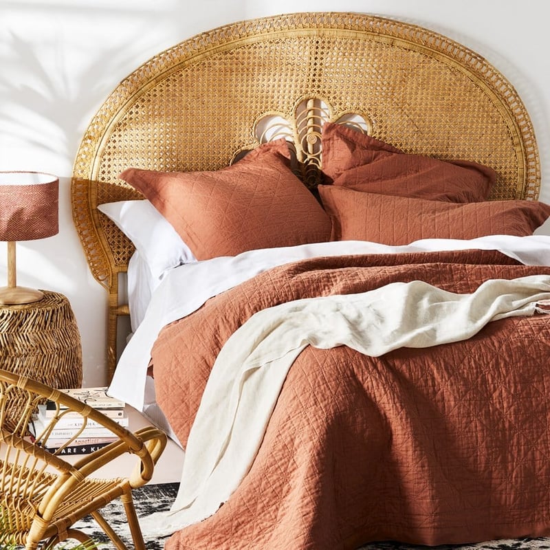 Francis Rattan Honey Bedhead
