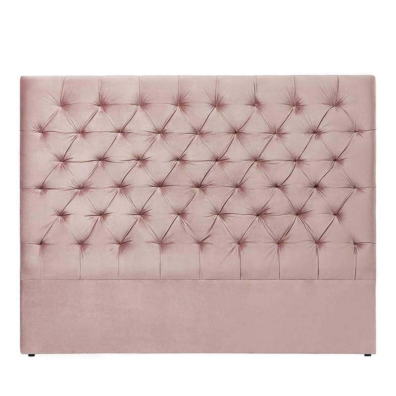 Charlotte Rose Pink Velvet Bedhead