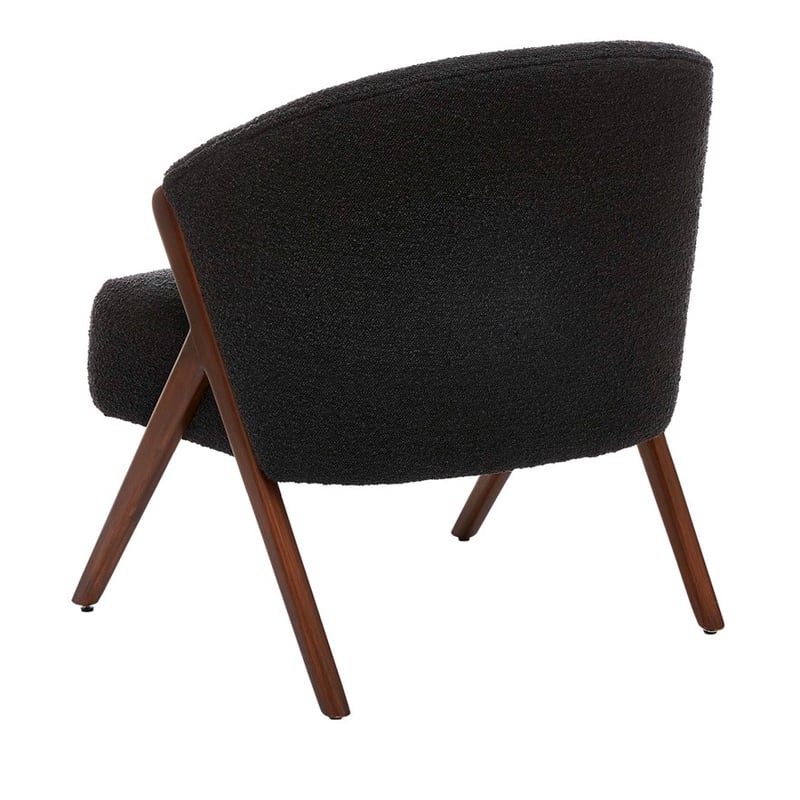 Muscat Black Boucle Chair