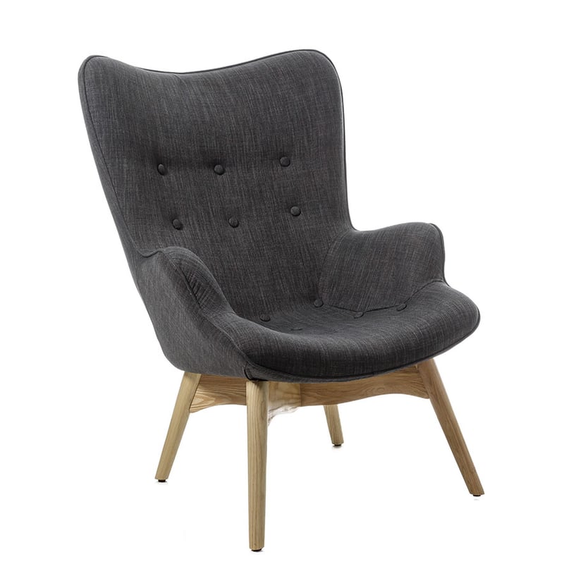 Soho Occasional Chair Charcoal 