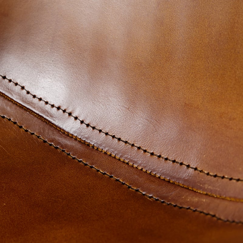 Coachella Leather Chair in Tan
