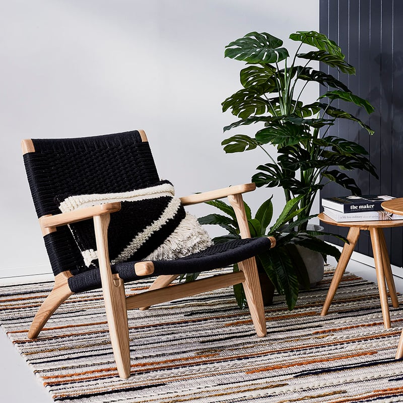 Plantation Chair Ash Black 