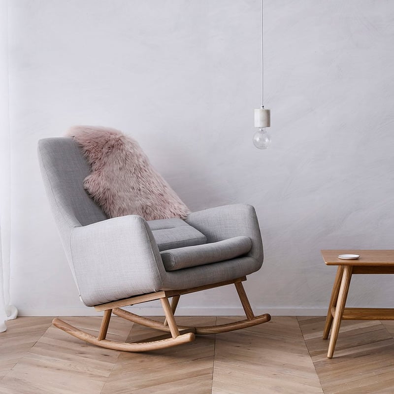 Norse Rocking Chair Grey 