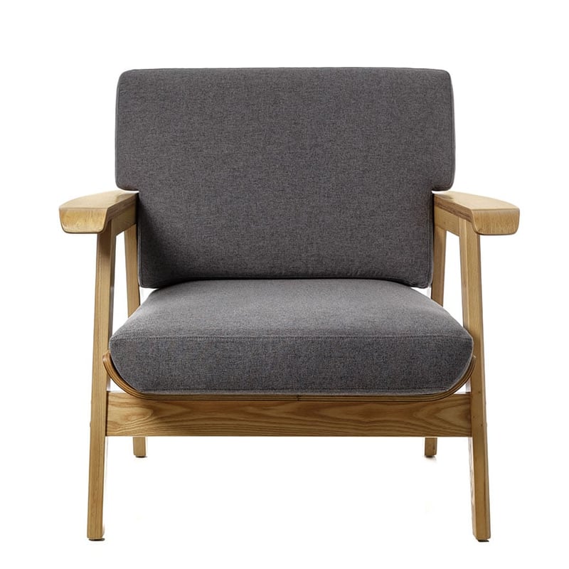 Denmark Plank Chair Coal