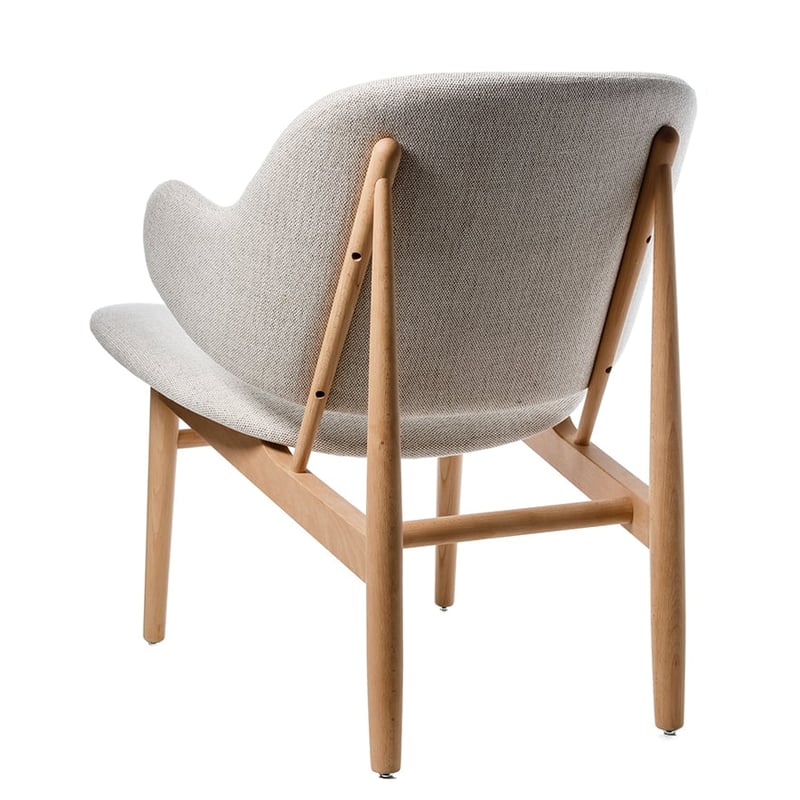 Manta Winged Chair Natural Marle
