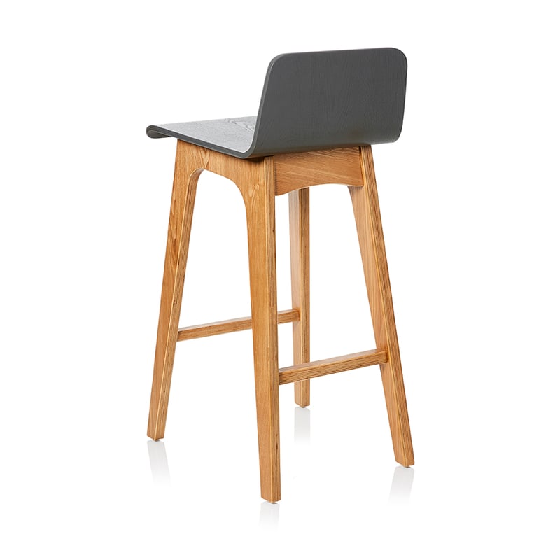 Matt Counter Stool Grey