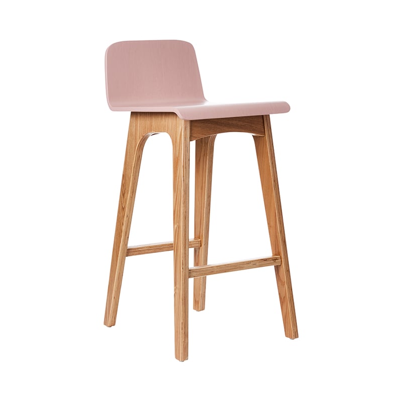 Matt Counter Stool Pink