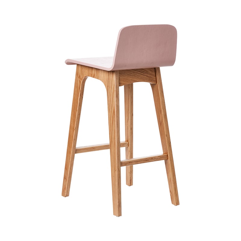 Matt Counter Stool Pink