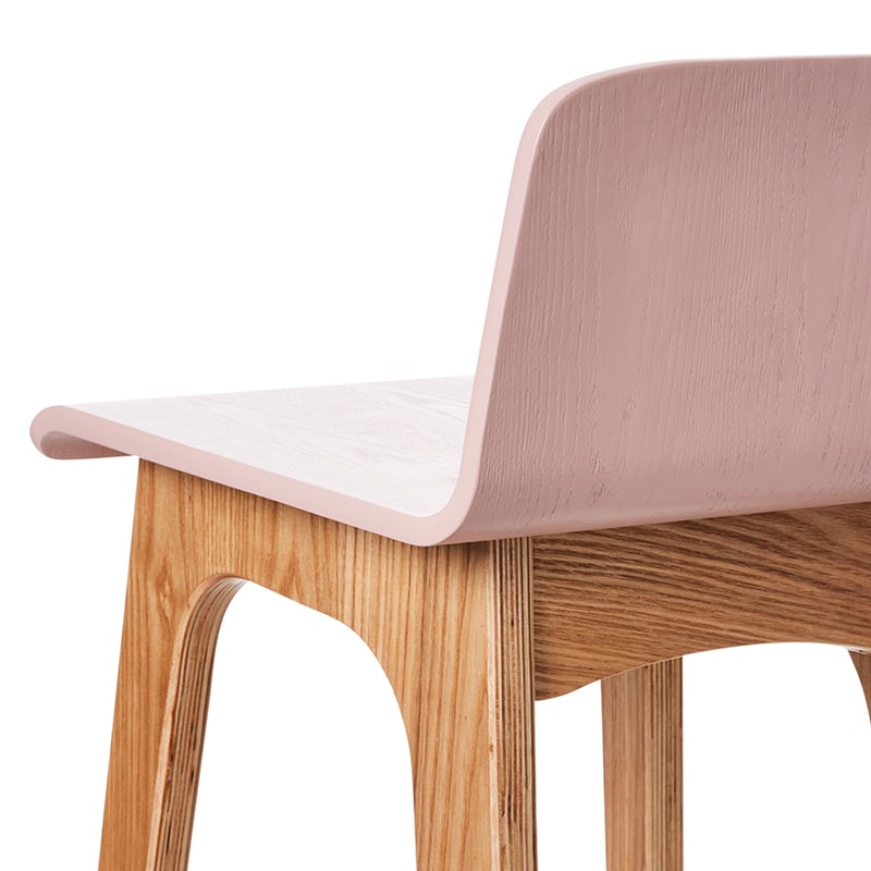 Matt Counter Stool Pink