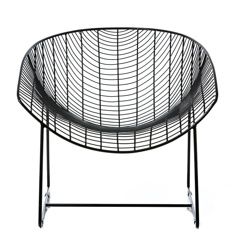 Alameda Occasional Chair Black One Seater