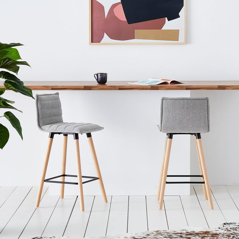 Faraday Grey Counter Stool