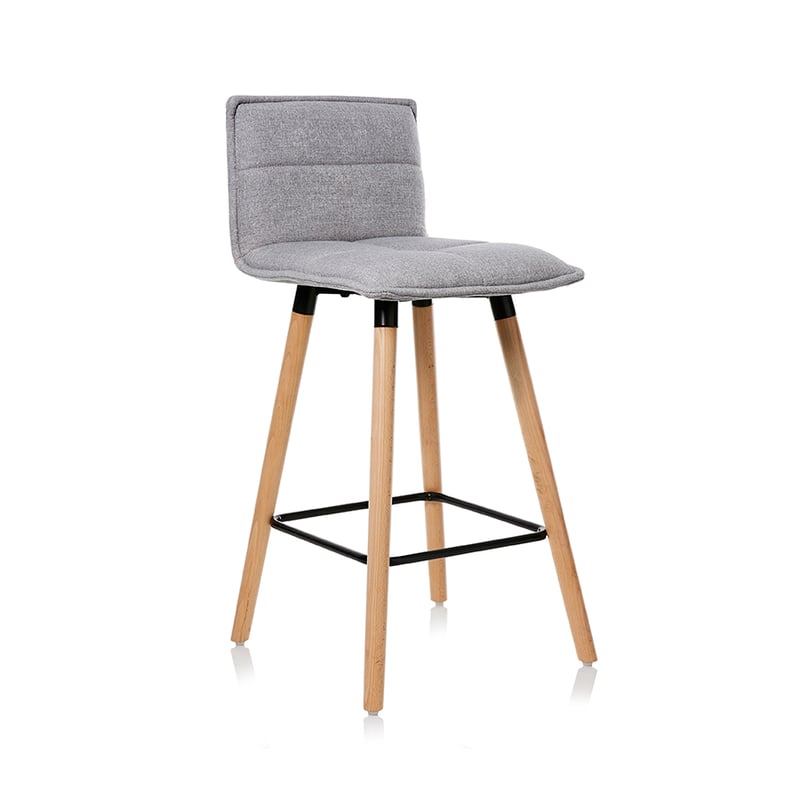 Faraday Silver Counter Stool
