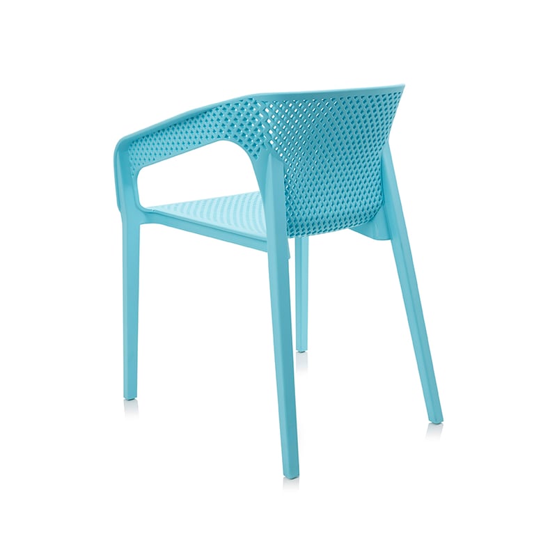Rio Outdoor Furniture Set of 2 Blue 