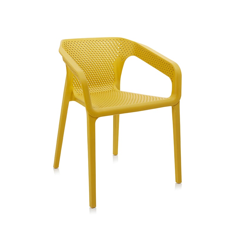 Rio Outdoor Furniture Set of 2 Mustard 