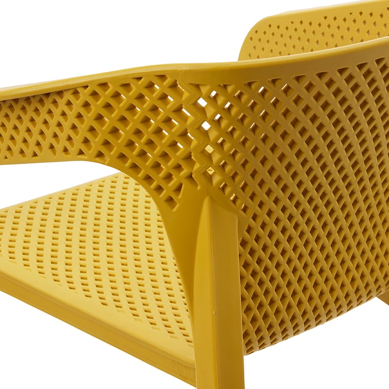 Rio Outdoor Furniture Set of 2 Mustard 