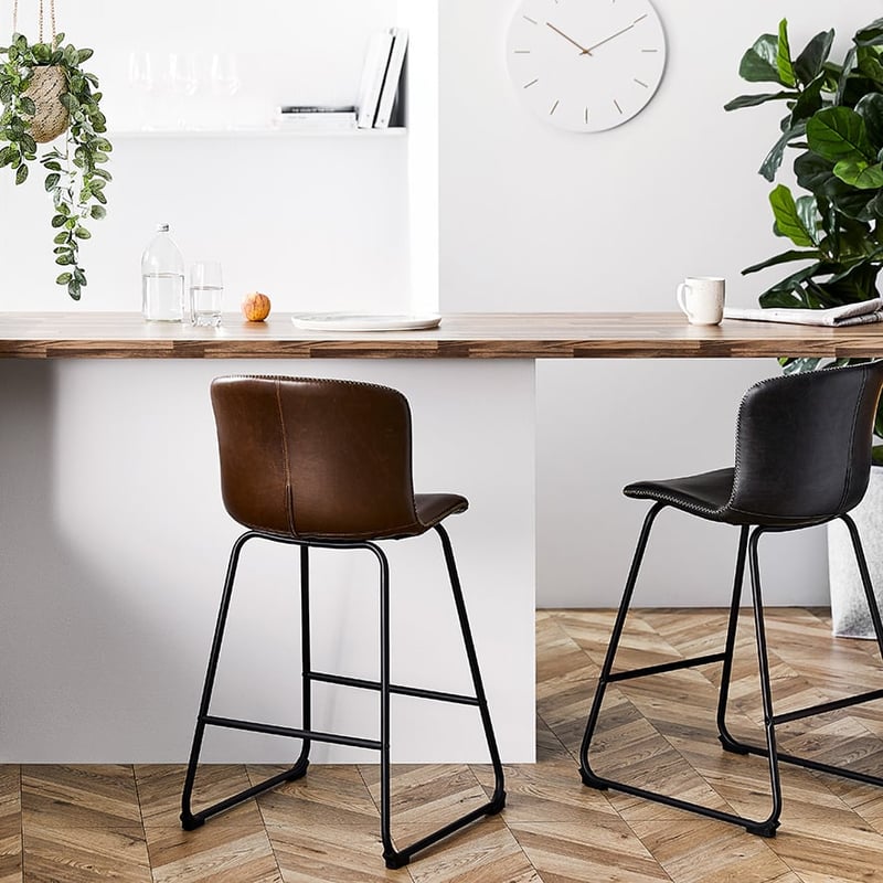 Orlando Black Counter Stool