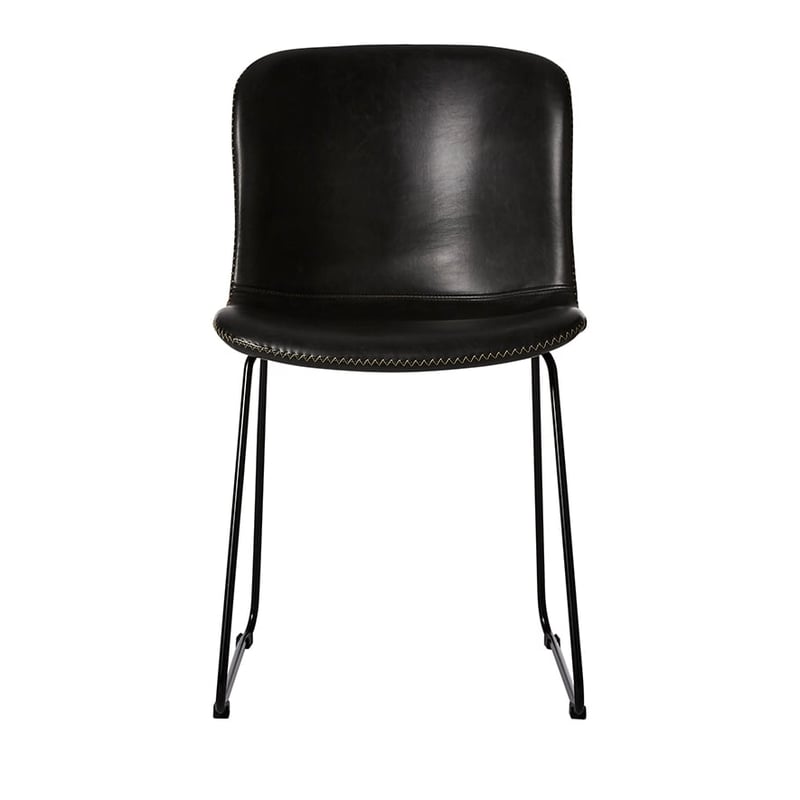 Orlando Dining Chairs Set of 2 in Black