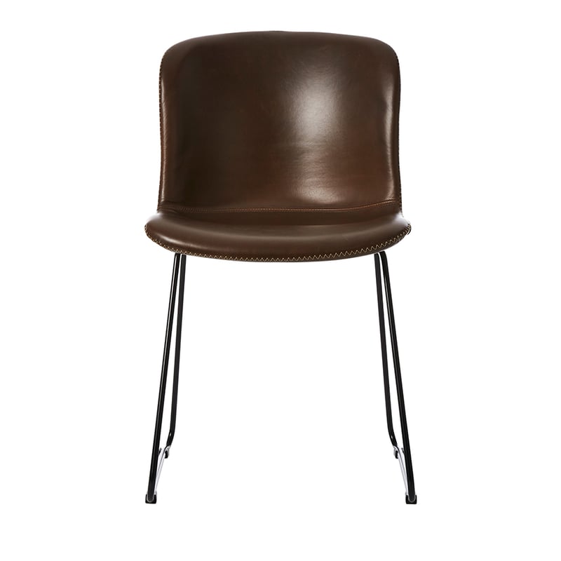 Orlando Dining Chairs Set of 2 in Brown