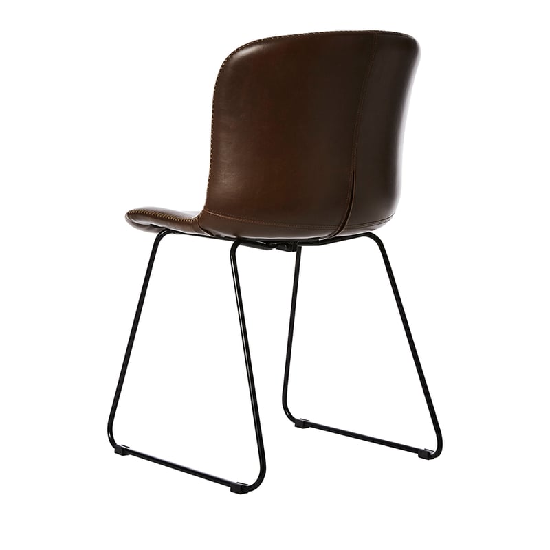 Orlando Dining Chairs Set of 2 in Brown