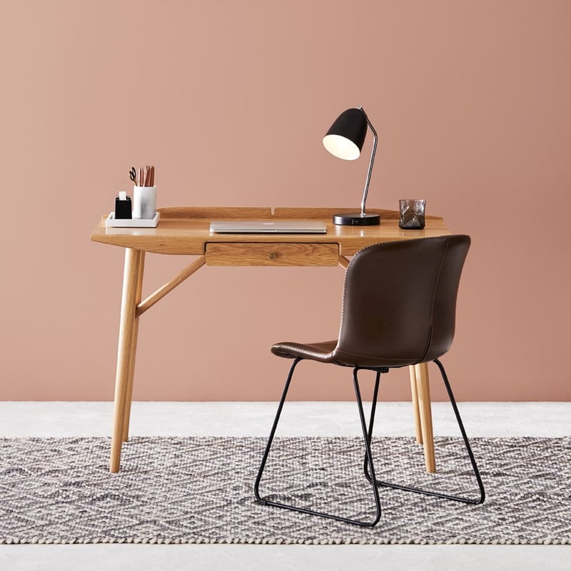 Orlando Dining Chairs Set of 2 in Brown