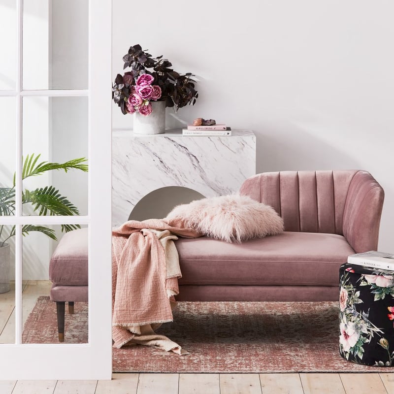 Kensington Chaise Rose Pink