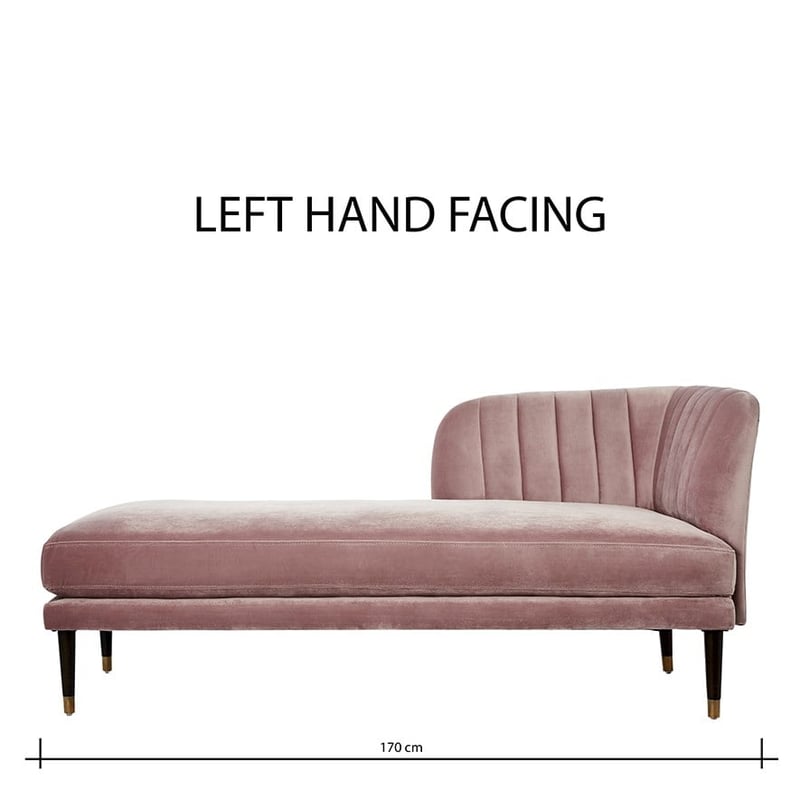 Kensington Chaise Rose Pink