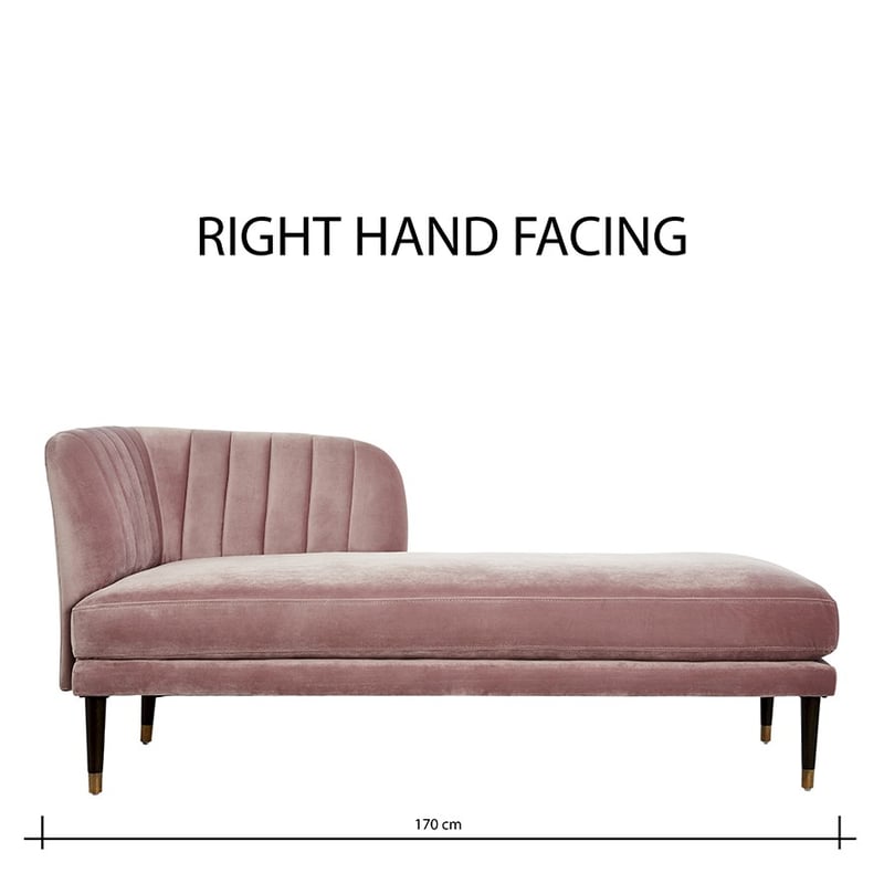 Kensington Chaise Rose Pink