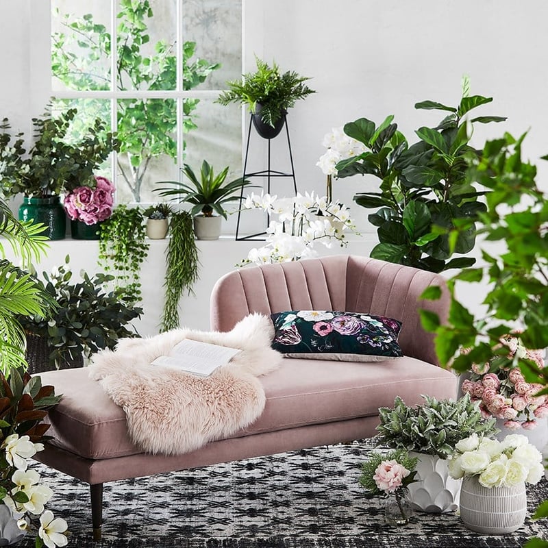 Kensington Chaise Rose Pink