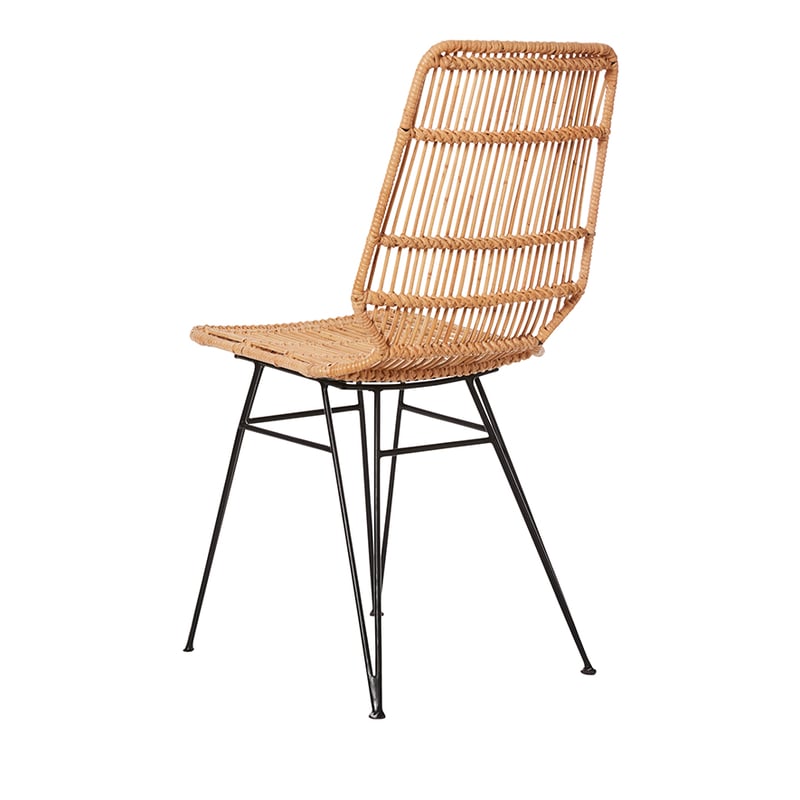Bahama Rattan Dining Collection Honey/Black Kubu Dining Chair