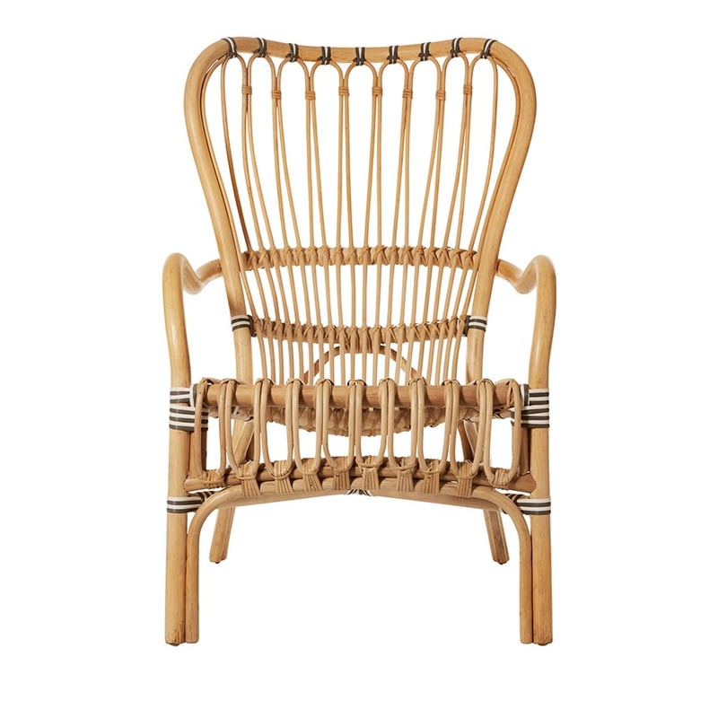 Bahama Rattan Chair 1 Seater Honey Frankie