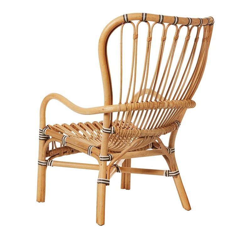 Bahama Rattan Chair 1 Seater Honey Frankie