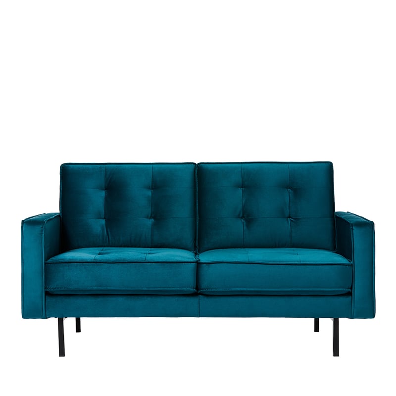 Century Furniture Teal Velvet 2 Seater